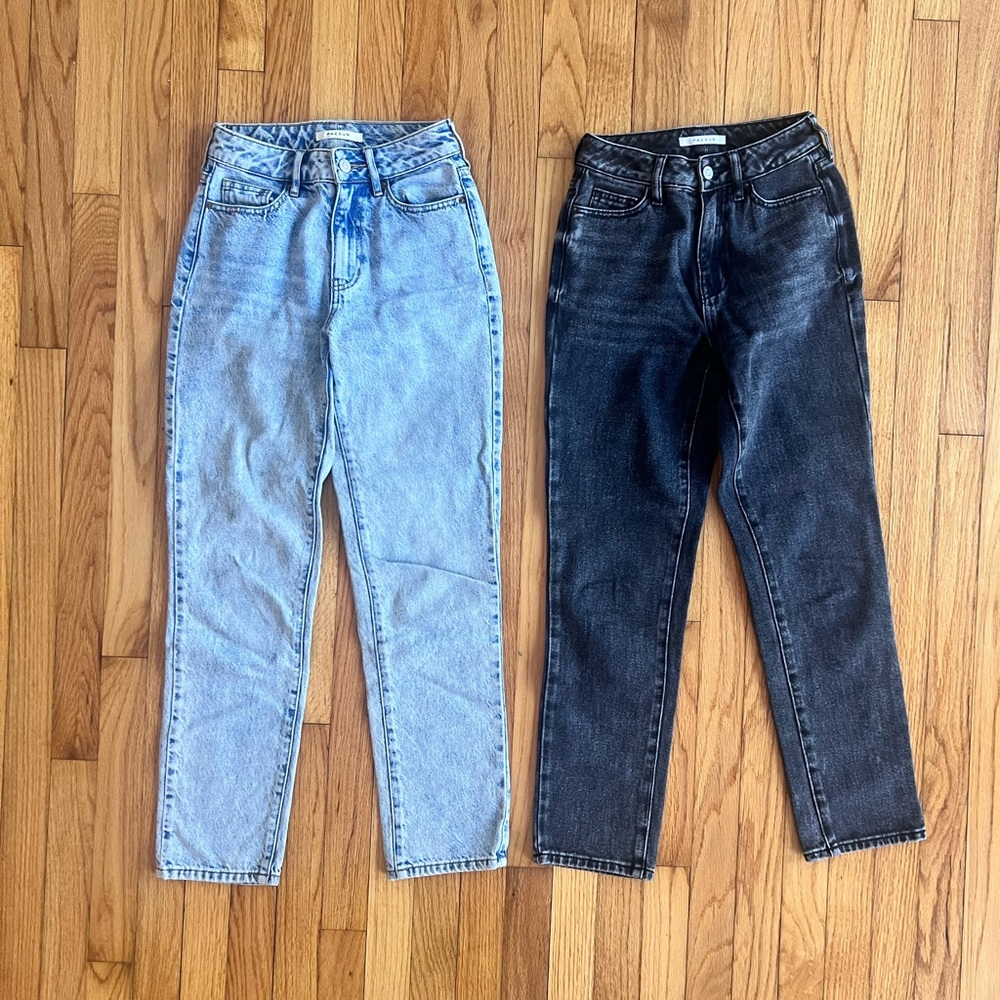 Pacsun • Two Mom Jean - Black and líder wash Jeans